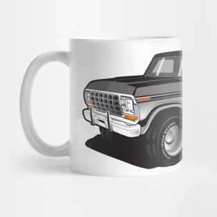 1979 Ford Bronco, Dentside, two tone. Mug